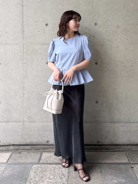 「FRAY I.D（フレイアイディー）のアイテム」を使った、FRAY I.Dさん（レディース・153cm）の春コーディネート