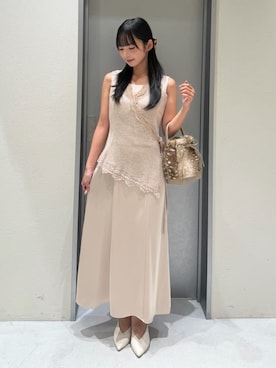 「FRAY I.D（フレイアイディー）のアイテム」を使った、FRAY I.Dさん（レディース・156cm）の夏コーディネート