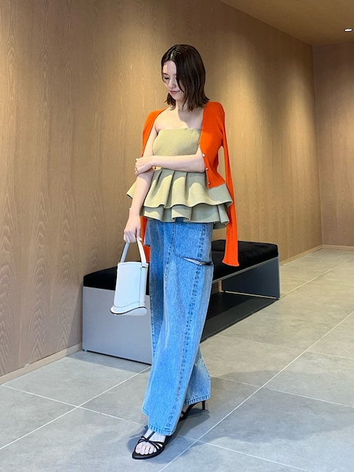 FRAY I.D（フレイ・アイディー） チューブトップ ベアトップ ランダム