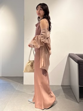 「アイテム（ワンピース）」を使った、FRAY I.Dさん（レディース・153cm）の夏コーディネート