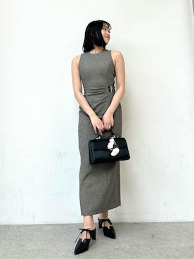 「骨格ストレート」｜「アイテム（財布/小物）」を使った、FRAY I.Dさん（レディース・159cm）の夏コーディネート