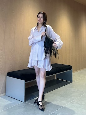 「プリント」｜FRAY I.Dさん（レディース・155cm）の春コーディネート