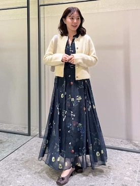 「FRAY I.D（フレイアイディー）のアイテム」を使った、FRAY I.Dさん（レディース・153cm）の秋コーディネート