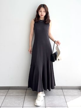 「イエベ」｜「アイテム（キャップ）」を使った、FRAY I.Dさん（レディース・159cm）の夏コーディネート