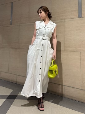 「FRAY I.D（フレイアイディー）のアイテム（トップス）」を使った、FRAY I.Dさん（レディース・155cm）の春コーディネート