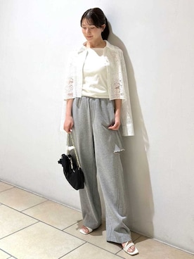 「FRAY I.D（フレイアイディー）のアイテム（トップス）」を使った、FRAY I.Dさん（レディース・158cm）の春コーディネート