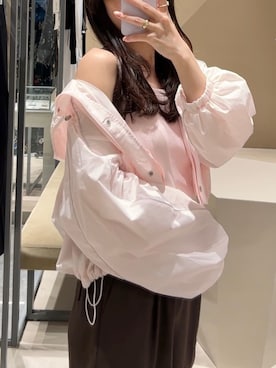 「FRAY I.D（フレイアイディー）のアイテム（トップス）」を使った、FRAY I.Dさん（レディース・165cm）の春コーディネート