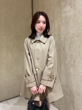 「FRAY I.D（フレイアイディー）のアイテム（パンツ）」を使った、FRAY I.Dさん（レディース・160cm）の秋コーディネート