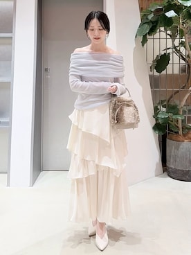 「FRAY I.D（フレイアイディー）のアイテム」を使った、FRAY I.Dさん（レディース・154cm）の夏コーディネート