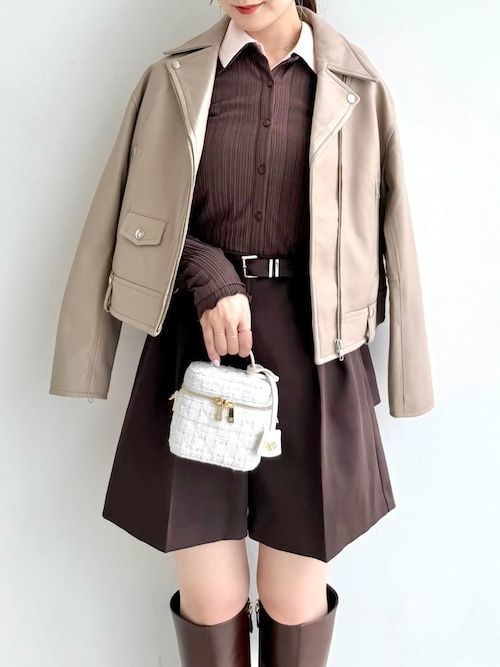 レイヤードポロカットソー（Tシャツ/カットソー）｜FRAY I.D（フレイ