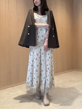 「FRAY I.D（フレイアイディー）のアイテム（アクセサリー）」を使った、FRAY I.Dさん（レディース・162cm）の夏コーディネート