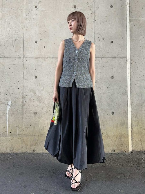 FRAY ID. タックロングバルーンスカート タックロングバルーンスカート(ロングスカート)｜スカート｜FRAY