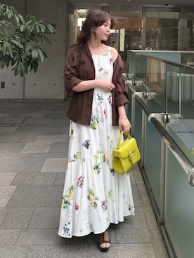 「FRAY I.D（フレイアイディー）のアイテム」を使った、FRAY I.Dさん（レディース・153cm）の春コーディネート