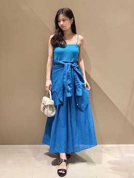 「FRAY I.D（フレイアイディー）のアイテム（バッグ）」を使った、FRAY I.Dさん（レディース・165cm）の春コーディネート