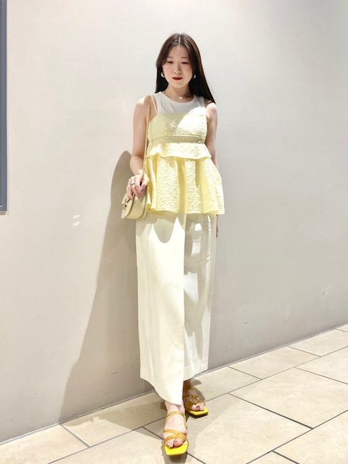 FRAY I.DFRAY I.Dさんのキャミソールを使ったコーディネート - ZOZOTOWN 