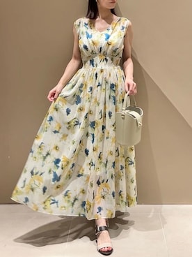 「FRAY I.D（フレイアイディー）のアイテム」を使った、FRAY I.Dさん（レディース・165cm）の夏コーディネート