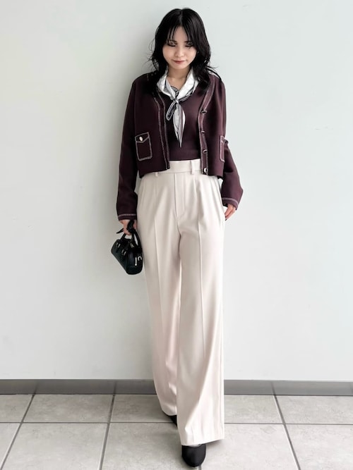 00サイズ】セミフレアーパンツ（その他パンツ）｜FRAY I.D（フレイ