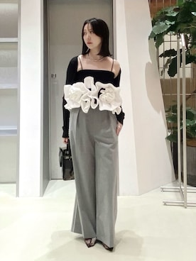 「FRAY I.D（フレイアイディー）のアイテム」を使った、FRAY I.Dさん（レディース・154cm）の春コーディネート