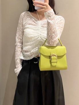 「FRAY I.D（フレイアイディー）のアイテム（トップス）」を使った、FRAY I.Dさん（レディース・165cm）の春コーディネート