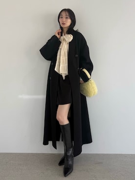 「FRAY I.D（フレイアイディー）のアイテム」を使った、FRAY I.Dさん（レディース・162cm）の秋コーディネート