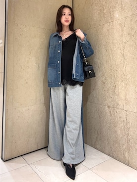 「FRAY I.D（フレイアイディー）のアイテム（ジャケット/アウター）」を使った、FRAY I.Dさん（レディース・160cm）の秋コーディネート