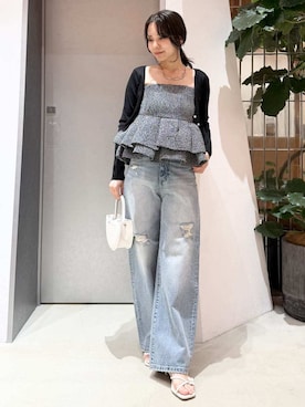 FRAY I.Dさん(レディース・159cm)の夏コーディネート