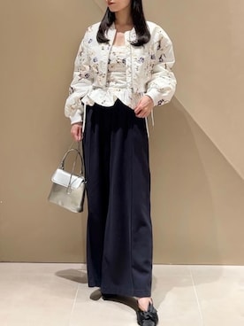 「チャンピオン」｜FRAY I.Dさん（レディース・165cm）の冬コーディネート