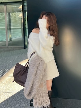 「ワントーンコーデ」｜FRAY I.Dさん（レディース・150cm）の秋コーディネート