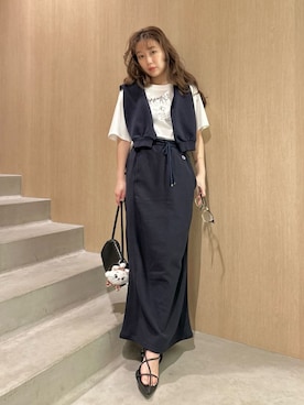 「FRAY I.D（フレイアイディー）のアイテム」を使った、FRAY I.Dさん（レディース・150cm）の冬コーディネート