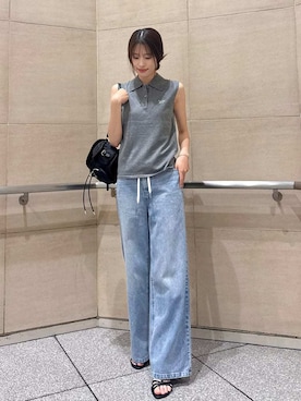 「FRAY I.D（フレイアイディー）のアイテム」を使った、FRAY I.Dさん（レディース・160cm）の春コーディネート