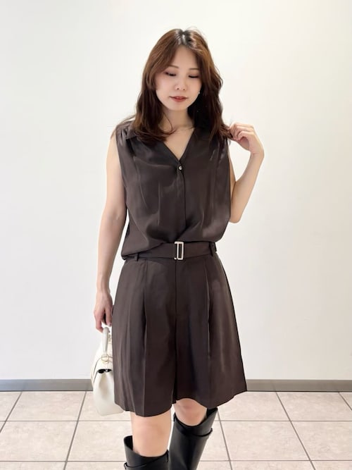 新品未使用タグ付き FRAY I.D ダブルサテンショートパンツ 0 ショート