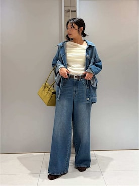 「FRAY I.D（フレイアイディー）のアイテム」を使った、FRAY I.Dさん（レディース・152cm）の夏コーディネート