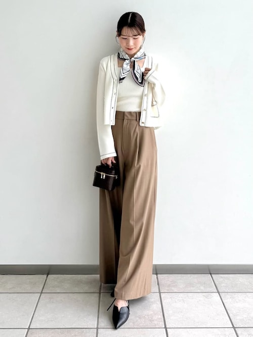 【FRAY. I.D】　ステッチVネックカーディガン ステッチVネックカーディガン(ニット)｜トップス｜FRAY I.D