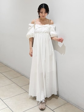 「FRAY I.D（フレイアイディー）のアイテム」を使った、FRAY I.Dさん（レディース・159cm）の春コーディネート