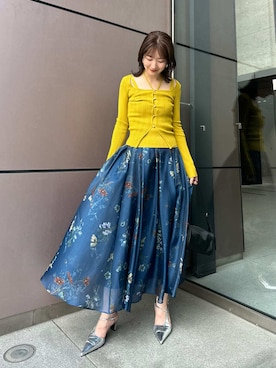 「アイテム（アンサンブル）」を使った、FRAY I.Dさん（レディース・165cm）の夏コーディネート