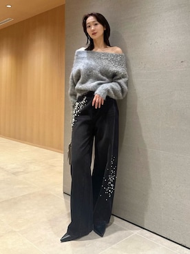 「FRAY I.D（フレイアイディー）のアイテム（トップス）」を使った、FRAY I.Dさん（レディース・162cm）の秋コーディネート