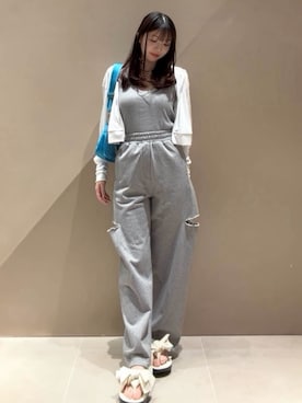 「FRAY I.D（フレイアイディー）のアイテム（トップス）」を使った、FRAY I.Dさん（レディース・163cm）の春コーディネート