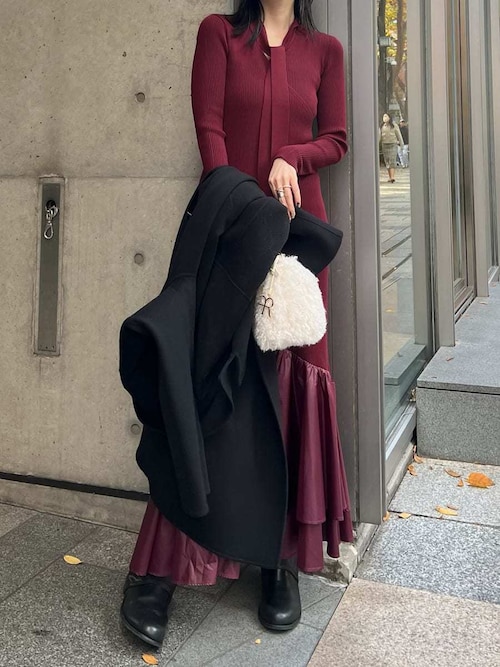 大人気完売！今季ウールリバーダブルブレストチェスターコート ウールリバーダブルブレストチェスターコート(チェスターコート