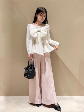 「チャンピオン」｜FRAY I.Dさん（レディース・165cm）の春コーディネート