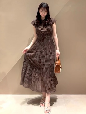 「FRAY I.D（フレイアイディー）のアイテム（トップス）」を使った、FRAY I.Dさん（レディース・163cm）の春コーディネート