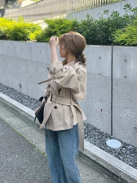 「FRAY I.D（フレイアイディー）のアイテム（ジャケット/アウター）」を使った、FRAY I.Dさん（レディース・150cm）の夏コーディネート