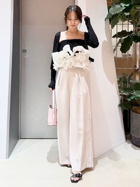 「FRAY I.D（フレイアイディー）のアイテム」を使った、FRAY I.Dさん（レディース・159cm）の春コーディネート