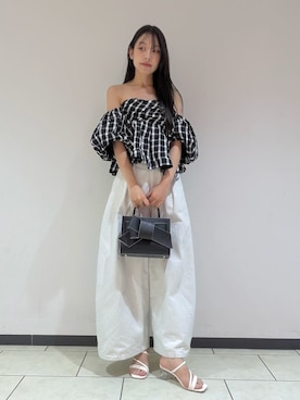 「FRAY I.D（フレイアイディー）のアイテム」を使った、FRAY I.Dさん（レディース・163cm）の春コーディネート