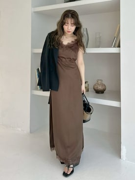 「FRAY I.D（フレイアイディー）のアイテム（トップス）」を使った、FRAY I.Dさん（レディース・150cm）の春コーディネート