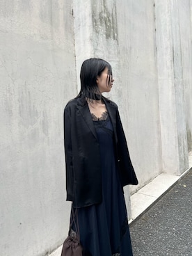 「アイテム（ワンピース、その他）」を使った、FRAY I.Dさん（レディース・161cm）の秋コーディネート