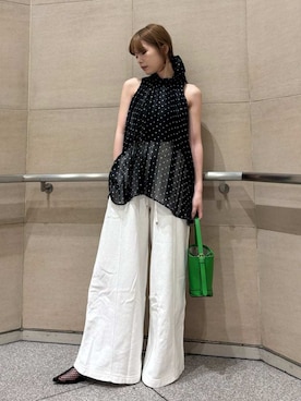 「チャンピオン」｜FRAY I.Dさん（レディース・155cm）の春コーディネート