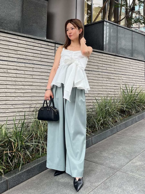 FRAY I.D 2wayリボントップス 2wayリボントップス（カットソー/Tシャツ）｜FRAY I.D（フレイ