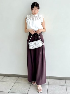 FRAY I.Dさん（レディース・158cm）の夏コーディネート