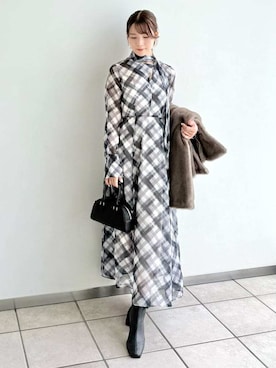 FRAY I.D（フレイアイディー）の「ボリュームスリーブドロストブルゾン