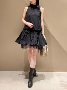 「FRAY I.D（フレイアイディー）のアイテム（ワンピース/ドレス）」を使った、FRAY I.Dさん（レディース・165cm）の夏コーディネート